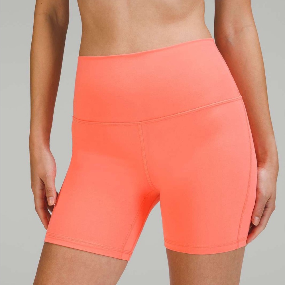 Lululemon Align High-Rise Short 6" Raspberry Cream Size 10 NWT